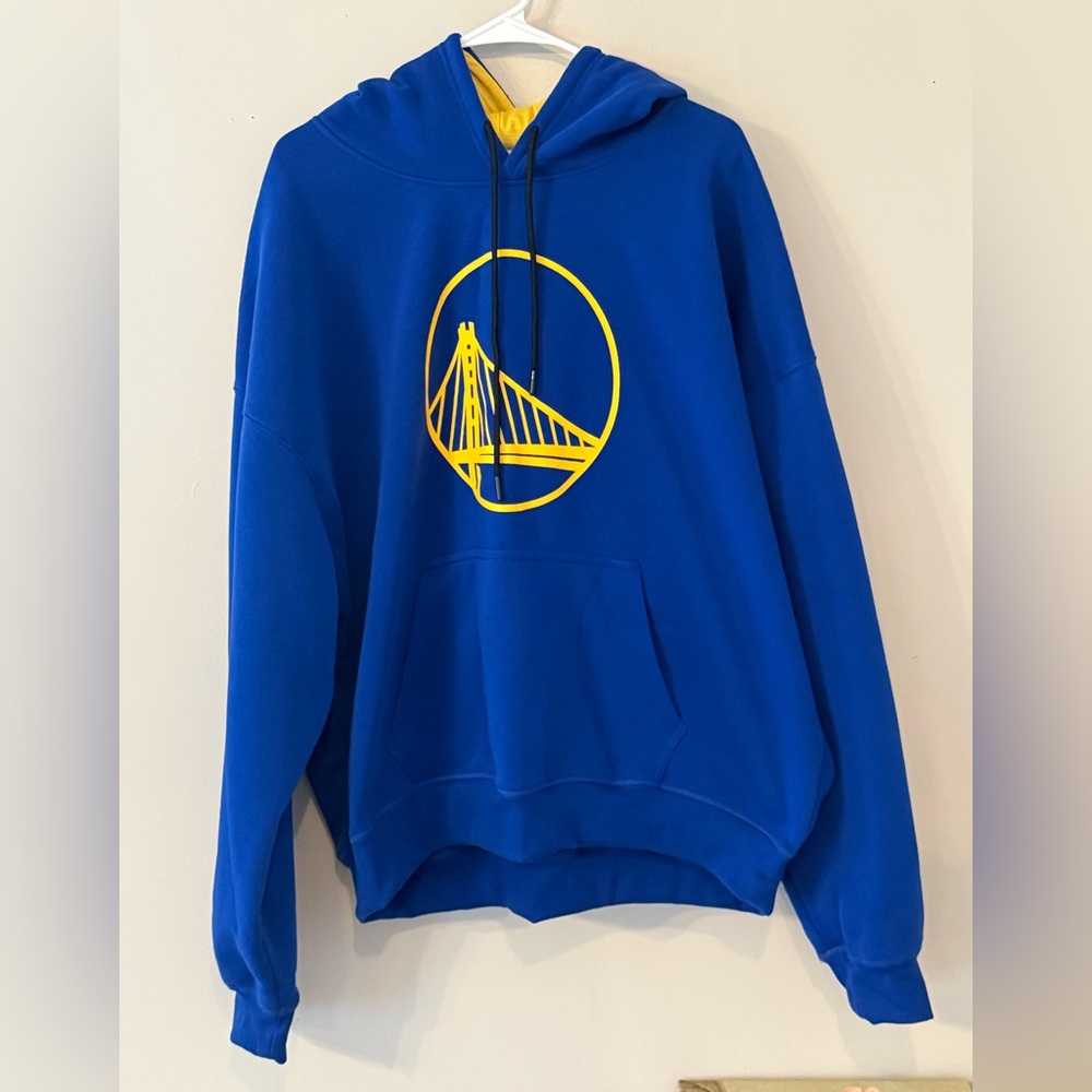 Golden State Warriors Hoodie Sweatshirt Pullover Men's XL NBA Ultra Game NWT